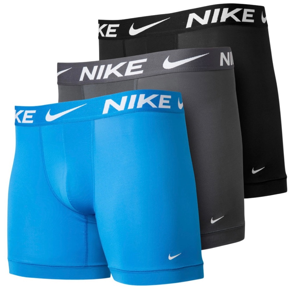 Nike Dri-FIT Essential Micro Boxer Briefs 3-Pack Size;M